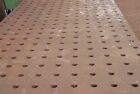 SIETAS 9.000 x 1.500 mm Stahlaufspannplatte mit Durchgangsbohrungen gebraucht