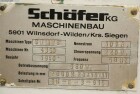 SCHÄFER SRMVS 2000201511 Dreiwalzen - Blechbiegemaschine gebraucht