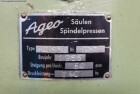 AGEO SP 40650 Handspindelpresse gebraucht